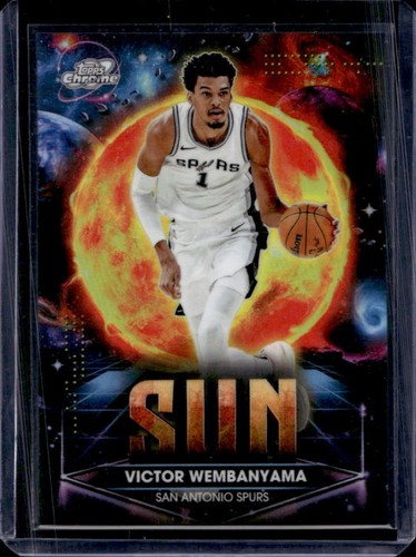 2025 Topps Cosmic Chrome Victor Wembanyama Sun (RAW)