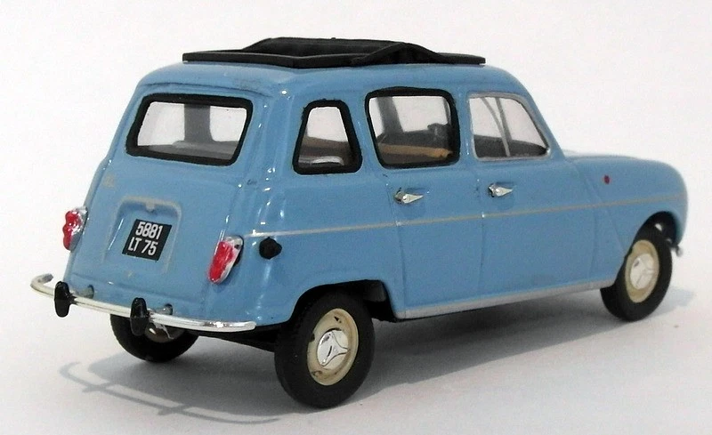 Matchbox 1/43 Scale Metal Model VEM07-M - 1962 Renault 4L - Blue - Image 4 of 4