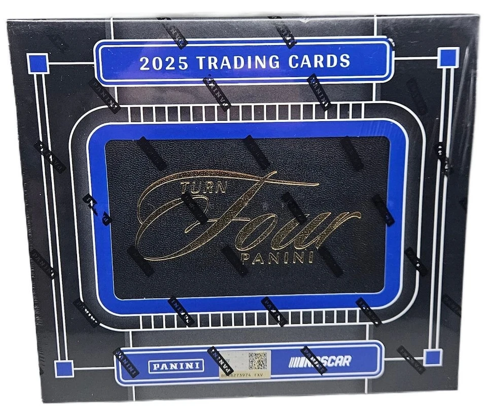 2025 Panini Turn Four Racing Factory Sealed Hobby Box 3 Hits 2 Autographs - Image 2 of 3