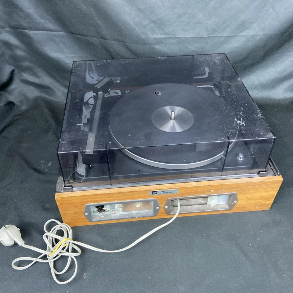 Dual H 1010 SV Kompakt Plattenspieler Design Klassiker Holz Vintage - Bild 4 von 4