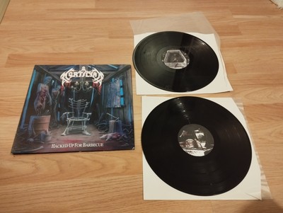 Mortician   Hacked Up For Barbecue 1st Vinyl Press 2LP 2005 RARE GRAIL