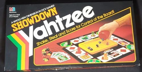 VINTAGE Showdown Yahtzee Dice Game Milton Bradley 1991 New Open Box