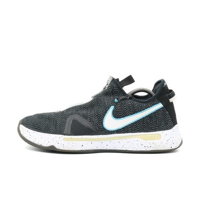 Nike Herren PG 4 Sneaker EU 45 Schwarz Blau Weiß CD5079-004  Paul George