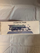 Telemania Crescent 1925 Steam Locomotive Telephone Vintage Untested Original Box