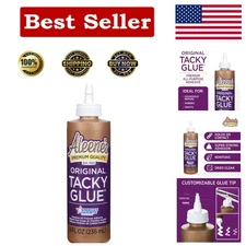 Nontoxic All Purpose Tacky Glue, 8oz – Perfect for Art, Crafts & Repairs