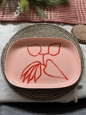 New Marimekko Oiva Ukonhattu Serving Platter Ceramic $99 MSRP