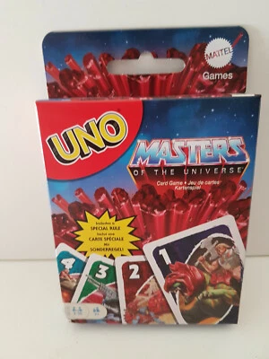 MATTEL Masters Of The Universe UNO Kartenspiel He Man - NEU & OVP