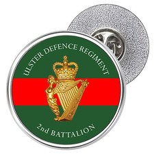UDR CGC 2nd BattalionMetal Lapel Pin Badge 25mm (Ulster Defence Regiment)