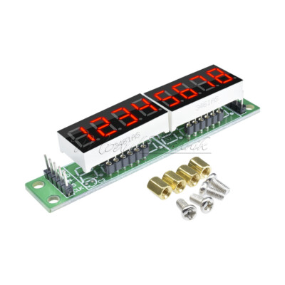 MAX7219 CWG  8-Digit  Digital Tube Display Control Module Red For Arduino
