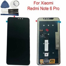 Genuine For Xiaomi Redmi Note 6 Pro LCD Display Touch Screen Glass Digitizer