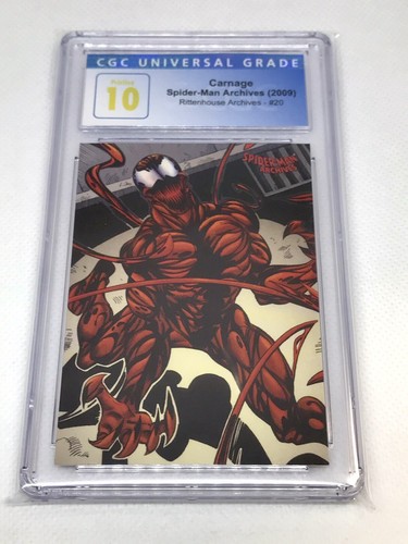 2009 Marvel Rittenhouse Spider-Man Archives #20 CARNAGE GRADED CGC 10 PRISTINE