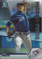 2020 Bowman Chrome Hidden Finds #HFRB Ryan Borucki - NM-MT