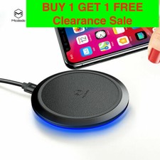 Qi Fast Wireless Charger Charging Pad for iPhone 11/XS/X/8 Galaxy S9/S8/Note 8 