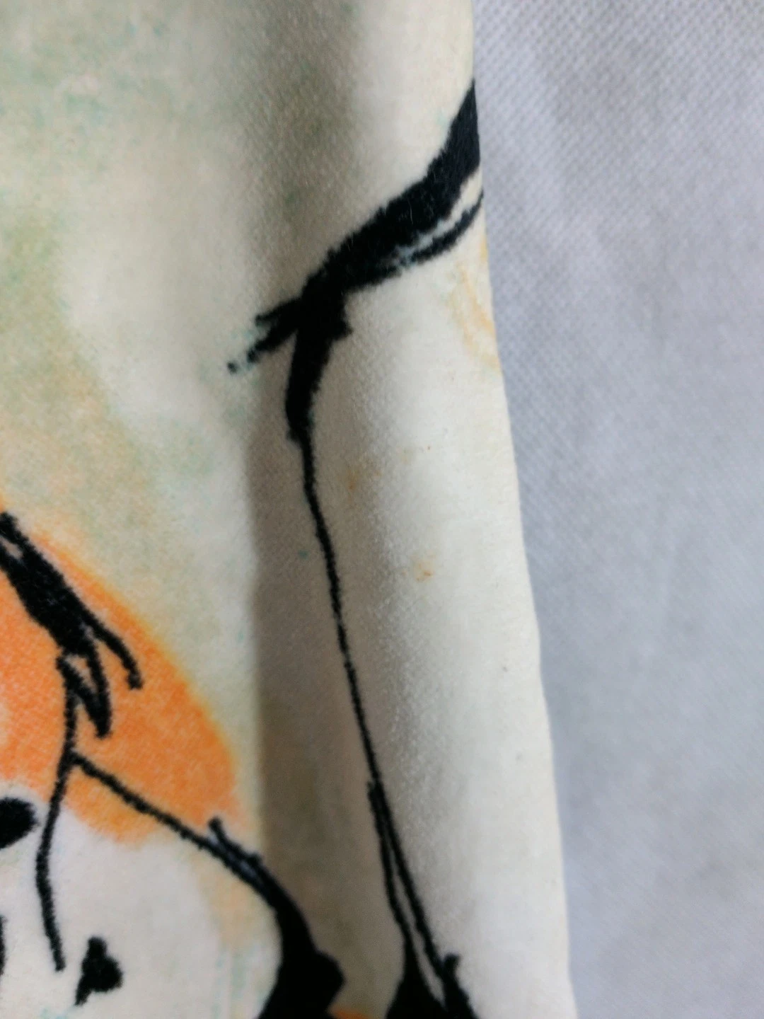 Abito Moschino economico e chic archivio vintage Popeye oliva oil velluto feltro