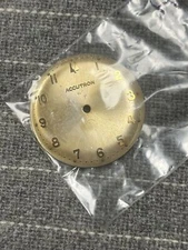Bulova Accutron Dial Vintage Tuning Fork Antique Dial Part Restoration Project