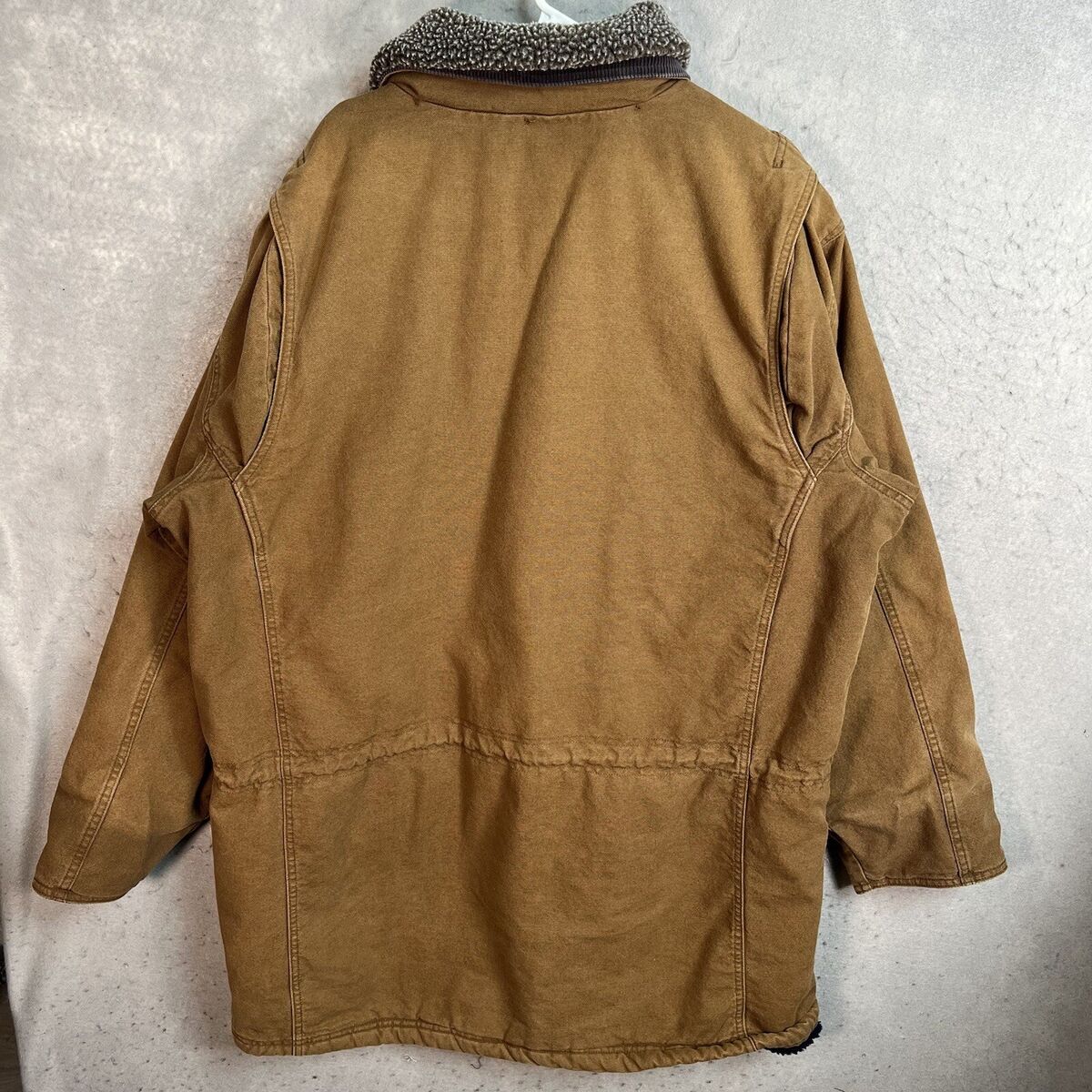ジャケット・アウター 90s vintage wool jacket City brown Golden Bear Vintage 90s Made In USA Brown/Black Varsity Wool