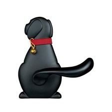 Animal Door Lever Dog Model, Black for Dog Lovers Woof   Dog Model