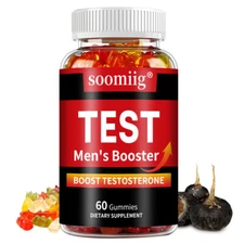 Test Men's Booster Gummies - Build Muscle, Strength, Energy & Performance
