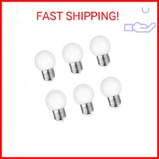 Taysing LED Night Light Bulb G14 1 Watt Low Wattage Globe Small 10W Equivalent E