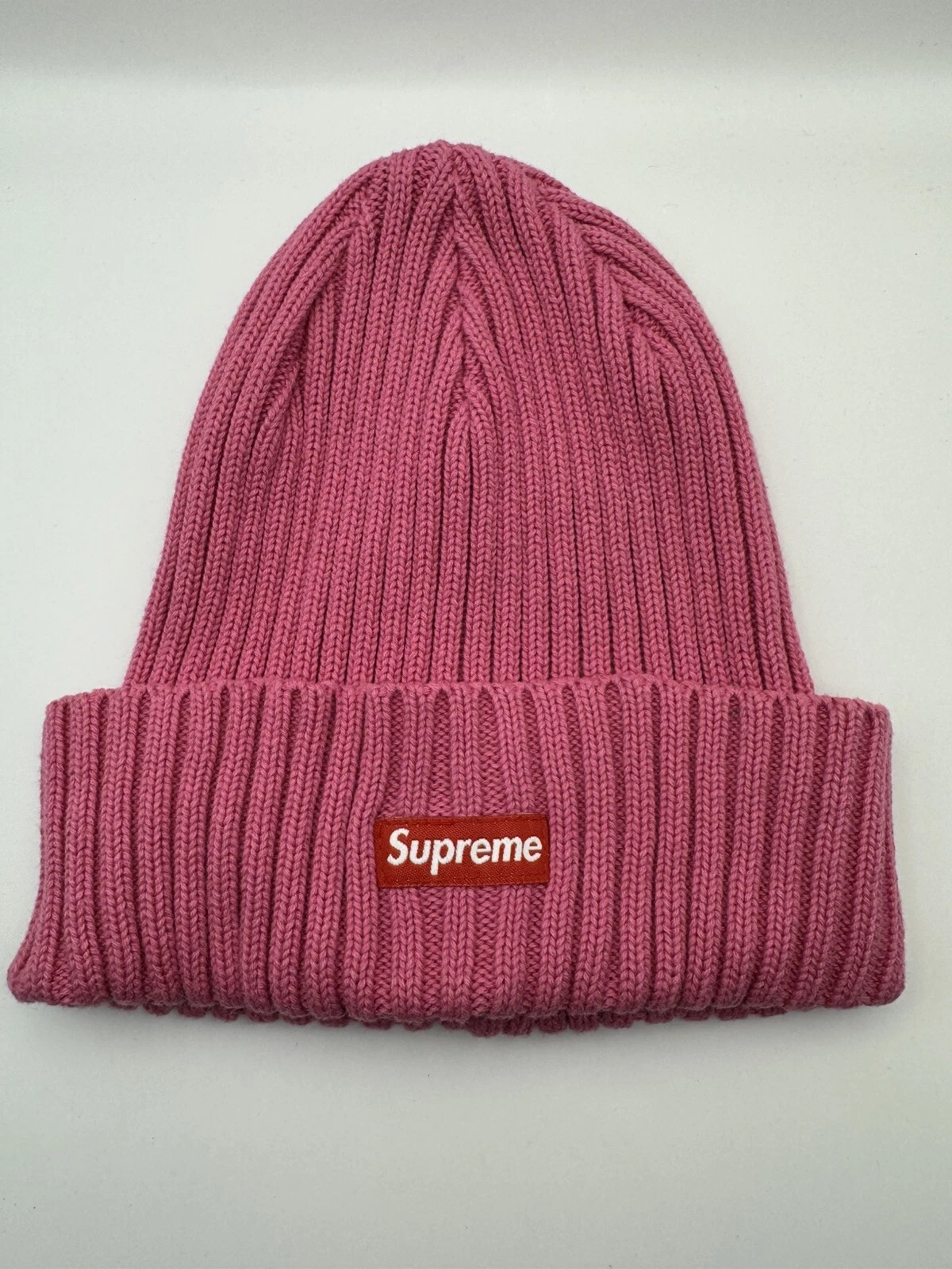Bonnet côtelé supreme surteint (SS18) magenta lavé authentique