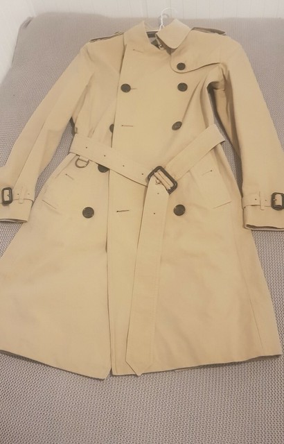 used burberry trench