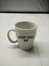 RFSJ Inc. Mount Union College  White Coffee Mug Cup 14oz VGC