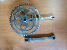 Pédalier Vélo Ancienne Pédalier Vélo Ancien Duprat/Rosa 165 Mm - 42/24 Dents, Années 1930, Occasion, Non Peugeot/Herse Velo Roue