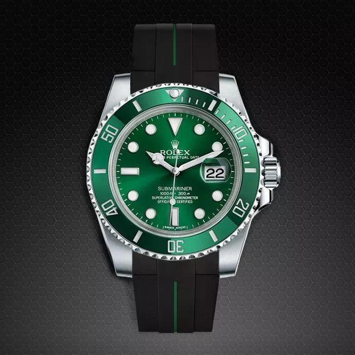 Rolex Submariner Date Hulk Stainless Steel Green Dial & Ceramic