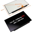 17,3" LED Display matt passend für HP BOE NV173FHM-N4G V8.0 72% Gam Full-HD