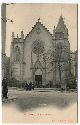 COGNAC - Charente - postcard 16 - church of St Jacques