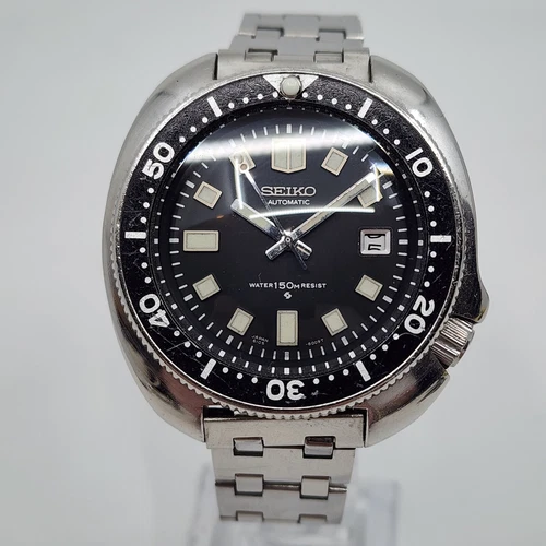 ORIGINAL OVERHAULED Seiko  6105-8110 Vintage Automatic Captain Willard
