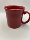 FIESTA Scarlet Red Coffee Tea Mug Cup D Handle USA HLC Contemporary EUC