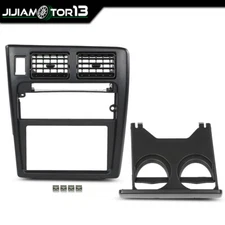 Fit For 95-97 Toyota Tacoma Dash Center Air Vent Radio Bezel Trim w/ Cup Holder 