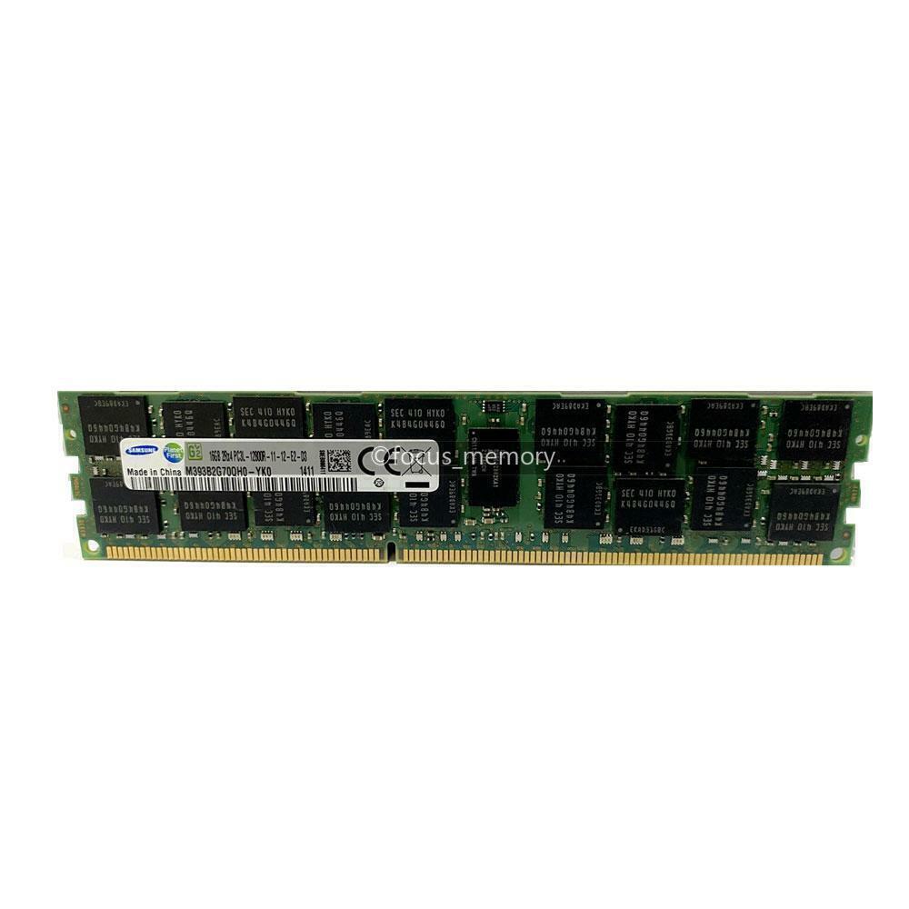 Samsung 256GB (16x16GB) Ram DDR3-1600MHZ PC3L-12800R ECC