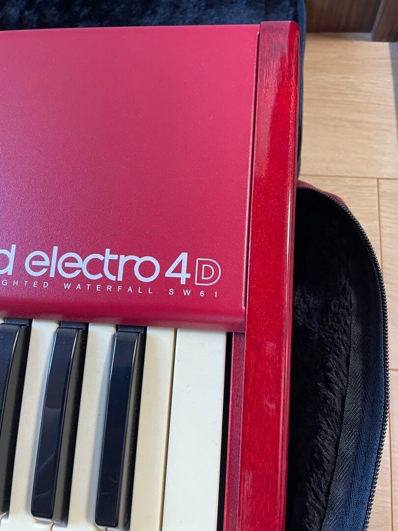 Clavia Nord Electro 4D 61 Key Keyboard Piano Drawbars Organ Set Very