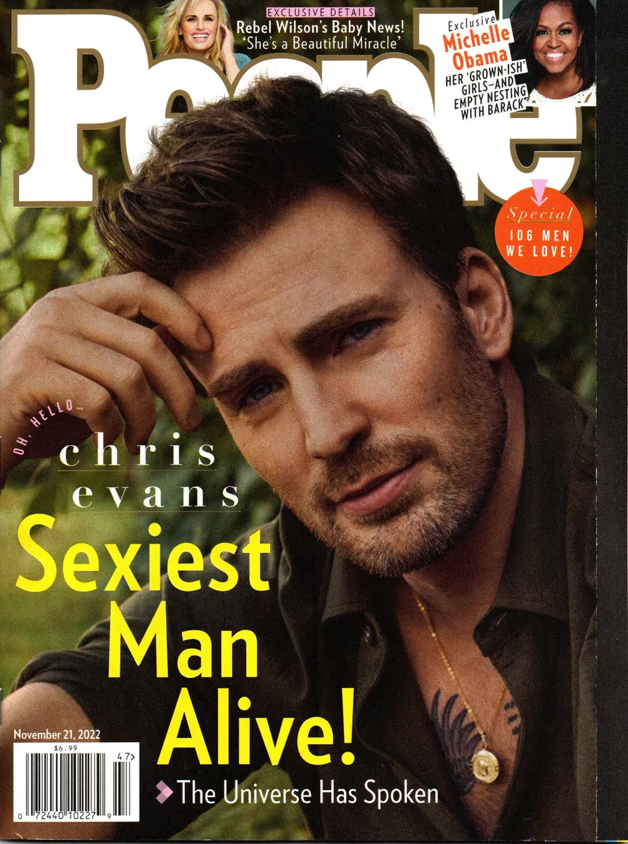 Chris Evans is 2022's Sexiest Man Alive - National