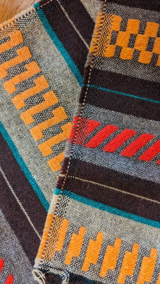 Tela de mezcla de algodón estilo mexicano 60" X 82" Foto 3 de 4