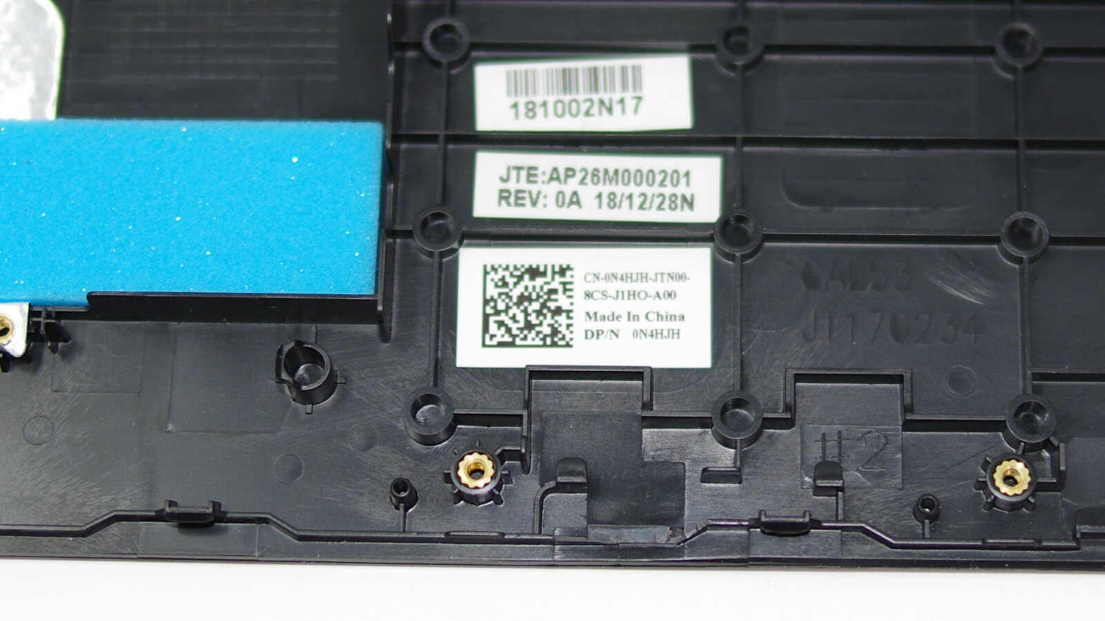 Dell OEM G Series G3 3579 Palmrest Assembly Turkish Q Keyboard - N4HJH