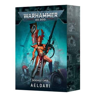 Aeldari - Datasheet Cards: Games Workshop Warhammer 40000