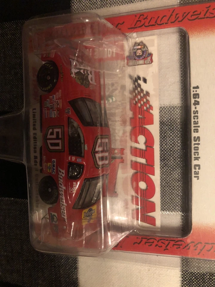 Action Racing Louie BUD King Of Beers #50 1998 Monte Carlo 1:64 Stock Car - Image 2 of 3