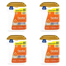 (4) 40oz Tubs- Similac 360 Total Care Sensitive Non-GMO  Infant Formula Powder