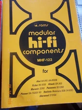 Sams MHF-122 Modular Hi-Fi Components Service Manual- see photos for Maker/Model