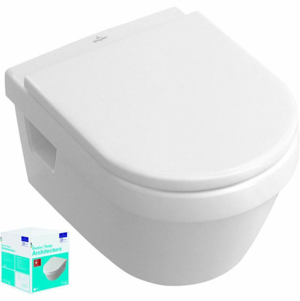 GROHE Frame Villeroy Boch Subway 2.0 Compact Wall Hung Toilet Pan 7in1