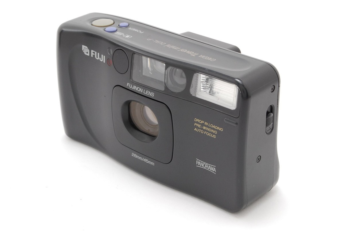 【完動品】　FUJI CARDIA Travel mini DUAL-P EXC+++++】 Fuji Cardia Travel Mini Dual-P Point & Shoot 35mm