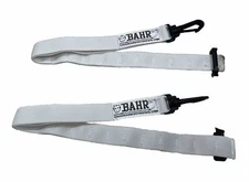 Boot Straps SR XL 21” Warrior Hockey Goal Leg pads Style - Pair - New - White