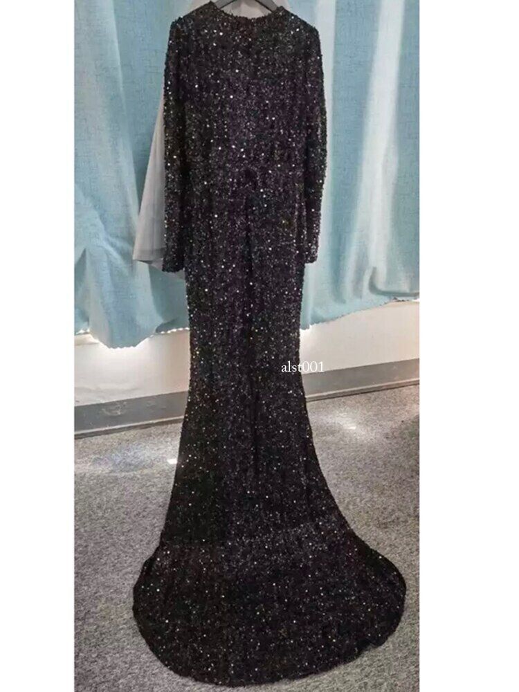 Women Long Sleeve Sequin Dress Evening Dress Party Maxi Dress Trailing Dresses | eBay Women Long Sleeve Sequin Dress Evening Dress Party Maxi Dress Trailing Dresses | eBay