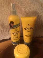 got2b Glued Styling Collection USED spiking Glue  Wax  Workable Spiking Spray