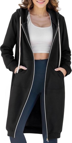 Ablanczoom Hoodies for Women Fashion Sweatshirts: Comfortable Full Zip Up Hoodie