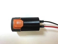 battery adapter for RIDGID 12V lithium battery 12volt mountable dock w wires