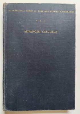 Advanced Calculus - R Creighton Buck - Pure and Applied Mathematics - 1956